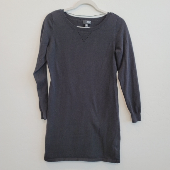 A.N.A. Black Long Sleeves Sweater Dress Women's Size Medium - Picture 5 of 10